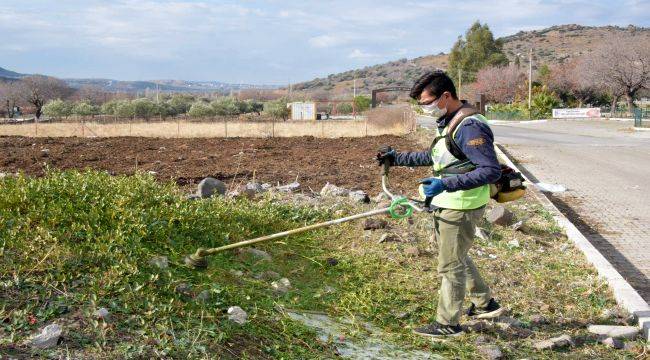 Aliağa Belediyesi Ekipleri Uzunhasanlar’da