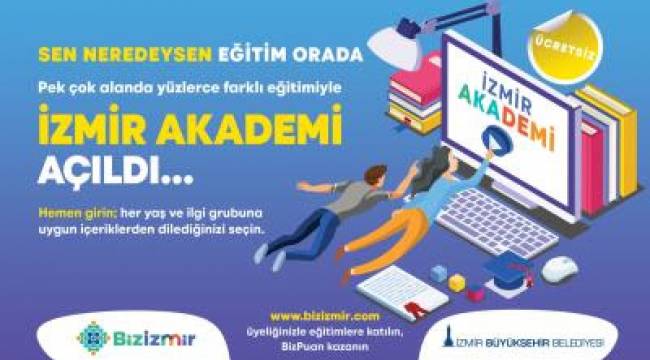 Büyükşehir, İzmir Akademi online eğitim portalını açtı