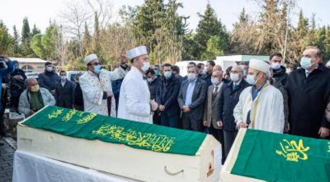 Başkan Soyer selde ölen iki yurttaşın cenaze törenine katıldı