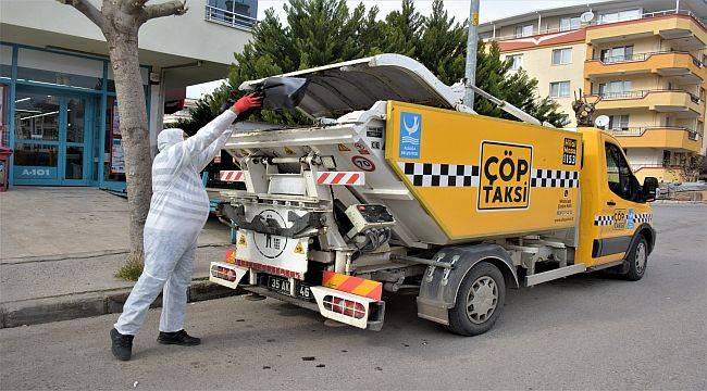 “Çöp Taksi” Hasta ve Yaşlı Vatandaşların Çöplerini Evlerinden Alıyor