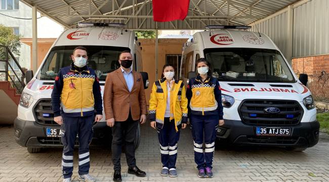 Seferihisar’a İki Yeni Ambulans