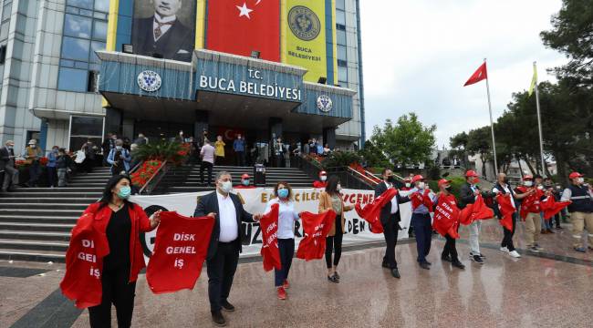 Buca’da tam kapanma öncesi erken 1 Mayıs