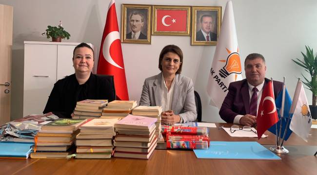 Kitap AK Parti İzmir’den, resimler çocuklardan