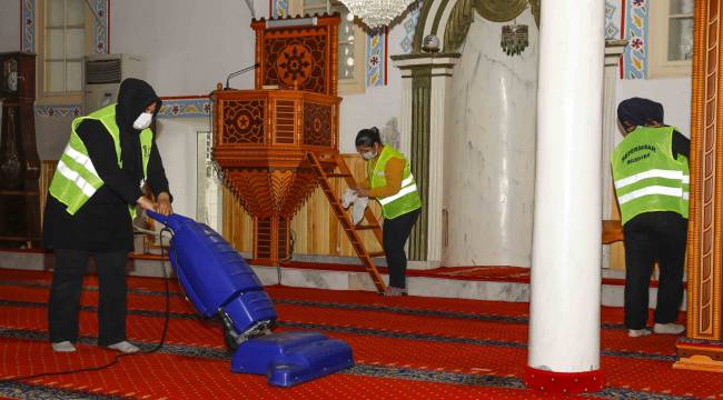 Ramazan Ayı öncesi camiler temizleniyor