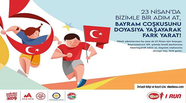 Türkiye’den Ve Dünyadan Yüzlerce Çocuk 23 Nisan İçin Koşacak 