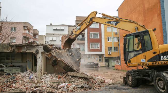 Buca Belediyesi’nden metruk binalara müdahale 