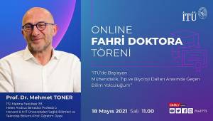 İTÜ’den Dünyaca Ünlü Türk Bilim İnsanı Prof. Dr. Mehmet Toner’e Fahri Doktora