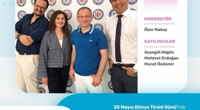 Tiroid hastalıklarına yönelik farkındalık semineri