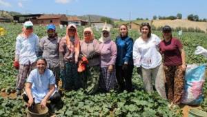 Büyükşehir'den Kiraz'daki kadınlara eğitim