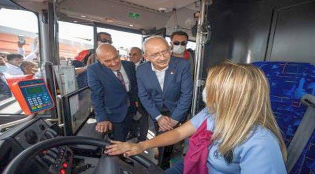 İzmir’in ulaşım filosuna 364 otobüs katıldı