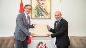 Kore’nin Ankara Büyükelçisi Soyer'i ziyaret etti