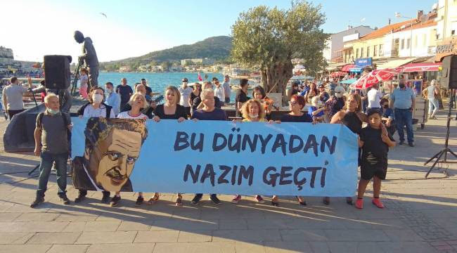 Nazım Hikmet Foçada Şarkılar Ve Şiirleriyle Anıldı