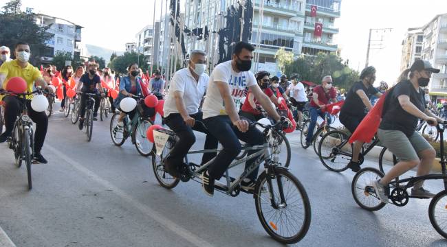 Torbalı’da bisiklete ‘Engel’ yok