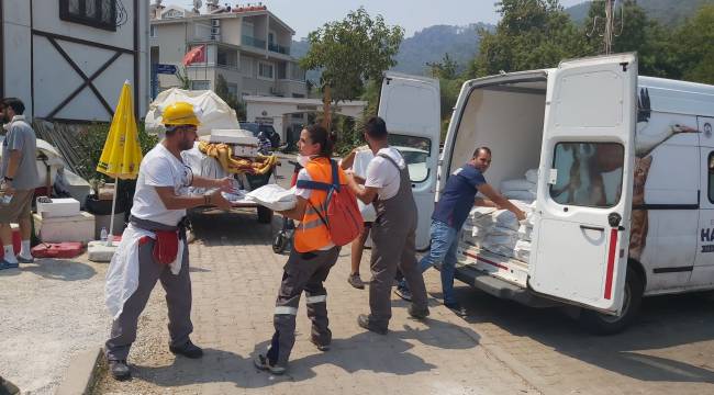 Efes Selçuk’tan Yangınlarda Etkilenen Can Dostlarına Destek