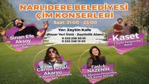 Narlıdere Belediyesi Çim Konserleri Başlıyor!