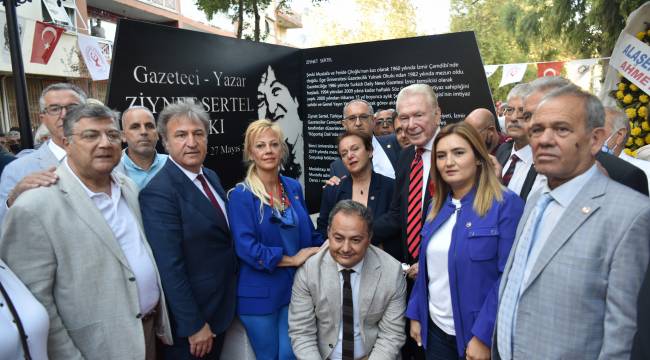 Ziynet Sertel’in adı Bornova’da yaşayacak