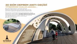 İzmir Büyükşehir Belediyesi'nden Deprem Anıtı