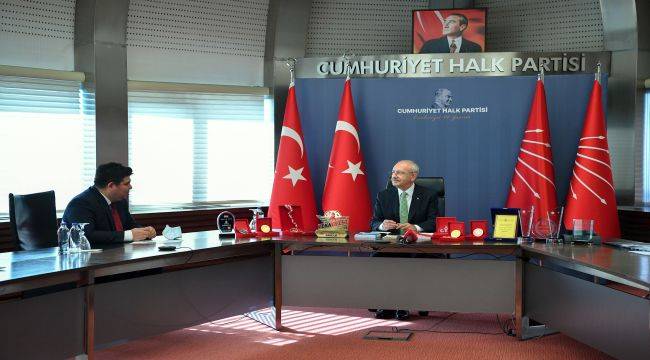 Başkan Kılıç, Genel Başkan Kılıçdaroğlu'nu Ziyaret Etti