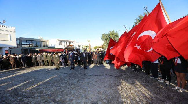 Gazi Mustafa Kemal Atatürk, Güzelbahçe'de Anıldı