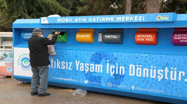 Yeni Mobil Atık Getirme Merkezleri Vatandaşların Hizmetinde