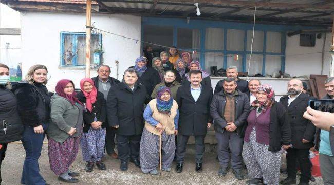AK Partili Dağ'dan Kınık Ziyareti