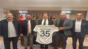 Bucaspor Yönetimi Başkan Yücel'i Ziyaret Etti