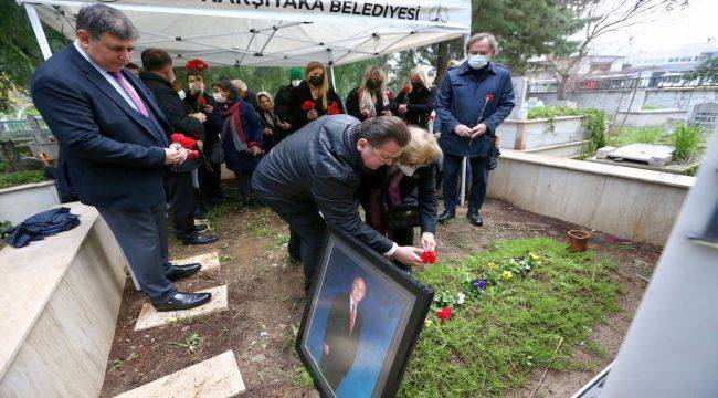 Kaşıyaka'da Kemal Baysak İçin Anma Töreni