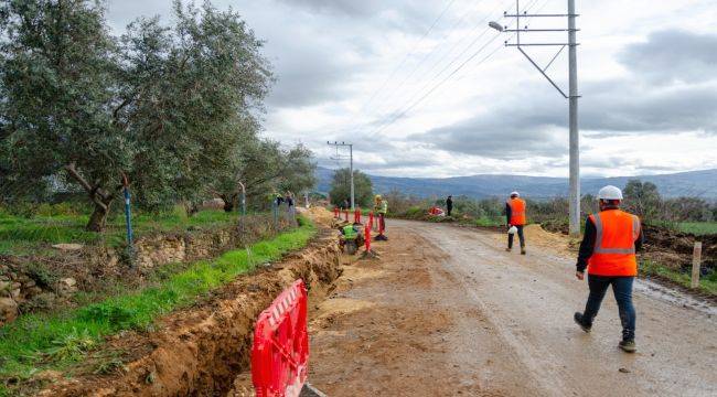 Kiraz’ın İçme Suyu Şebeke Hatları Yenileniyor