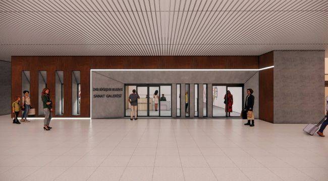 Konak Metro İstasyonu Sanat Galerisine Dönüşüyor!