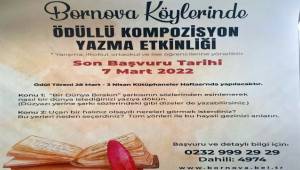 Bornova Köylerinde Ödüllü Kompozisyon Yazma’ Etkinliği