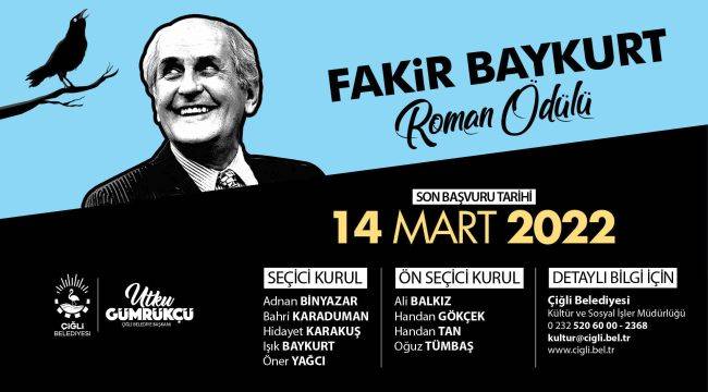 Fakir Baykurt Roman Ödülü İçin Başvurular Devam Ediyor