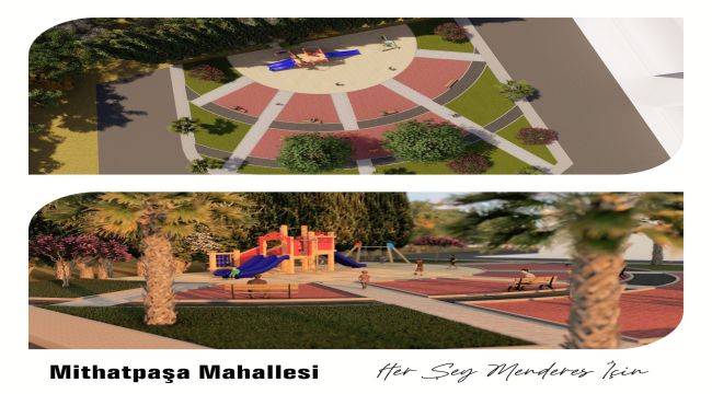 Menderes’e 5 Yeni Park Müjdesi