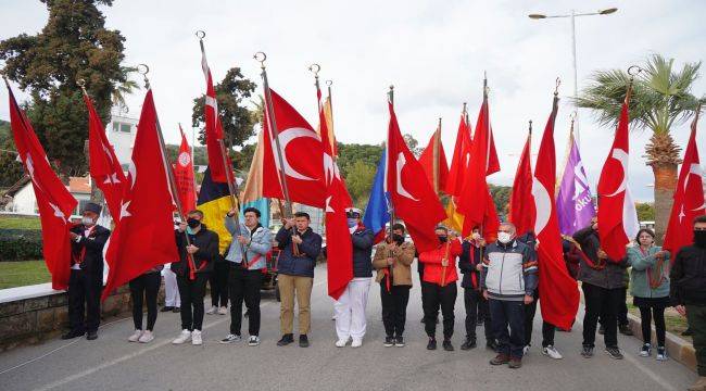 Ayvalık Çanakkale Şehitlerini Andı