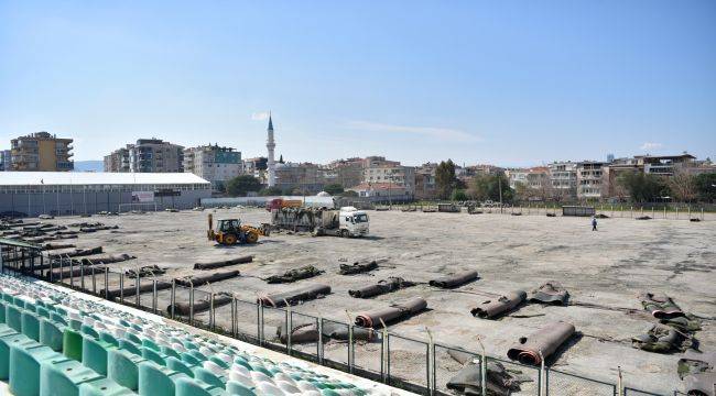 Şehir Stadı Yenileniyor