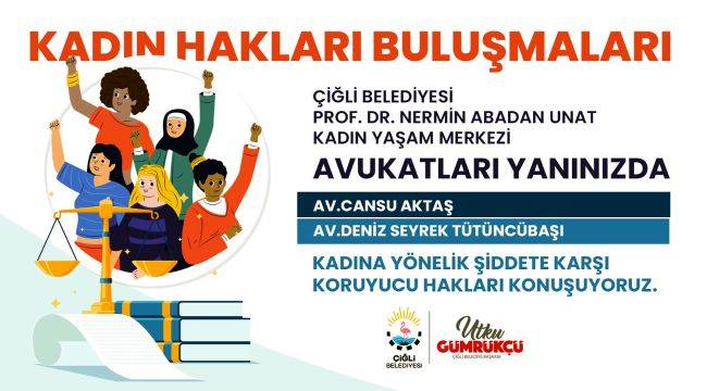 Çiğli Belediyesi'nden kadınlara tam destek!