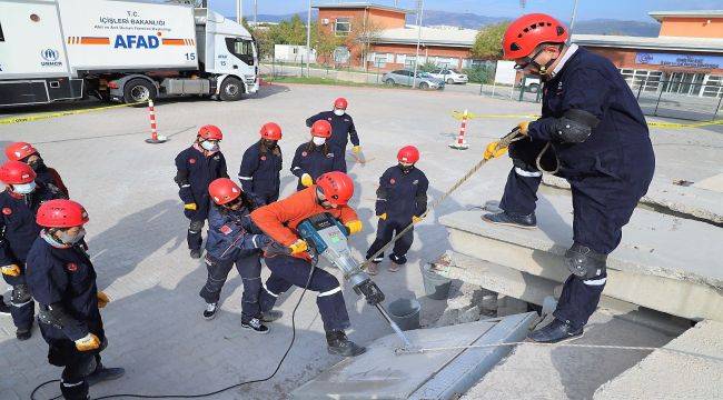 Ödemiş Arama Kurtarma ekibi'nden start