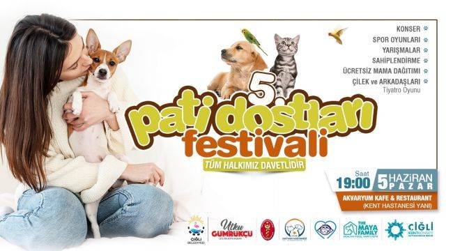 Çiğli'de hayvanseverler için festival