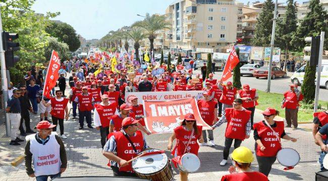 Didim'de 1 Mayıs coşkuyla kutlandı