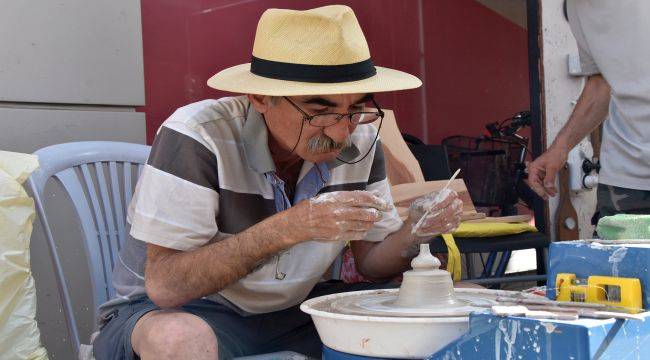 Foça sanat sokağından merhaba!