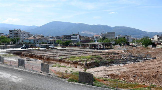 Temel betonu döküldü