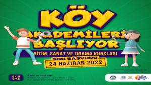 Köy Akademileri başlıyor