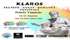 Menderes’te felsefe dolu festival