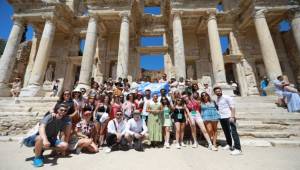 Avrupalı gençler Efes Selçuk'ta buluştu