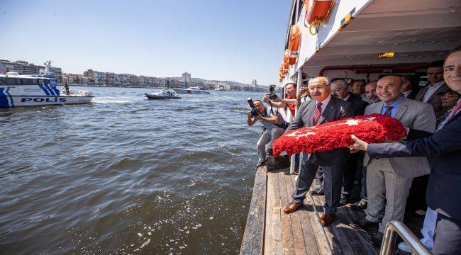 Başkan Soyer Kabotaj Bayramı töreninde