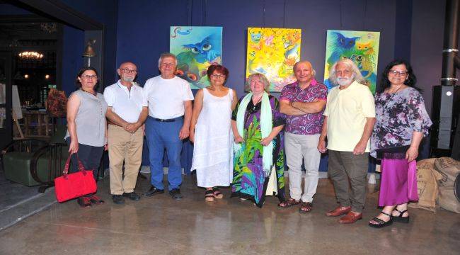 Kzm Mavi8 Sanat Galerisi'nin yeni konuğu Ressam Gülseren Kayalı