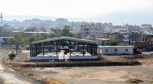 Naldöken Pazar Yeri Eylül’de açılıyor