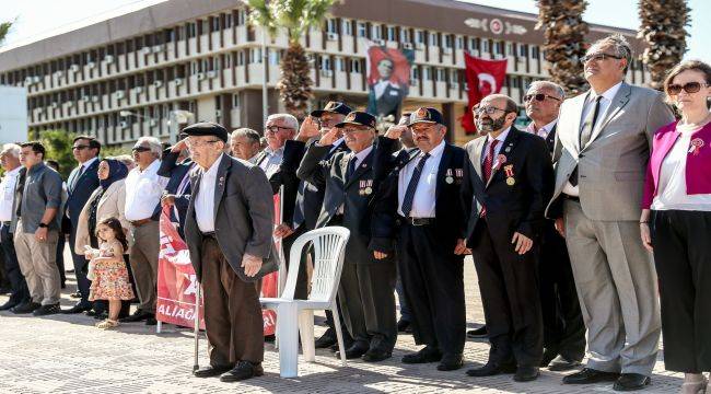 Aliağa'dan Gaziler Günü kutlaması