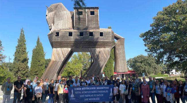 Büyükşehir'in Çanakkale gezilerine büyük ilgi