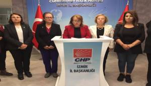 CHP Kadın Kolları'ndan ortak basın açıklaması