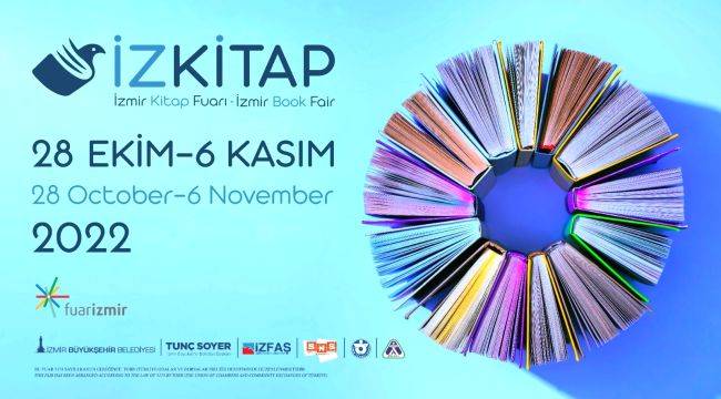 İzmir’in yeni kitap fuarı İZKİTAP 28 Ekim’de açılıyor